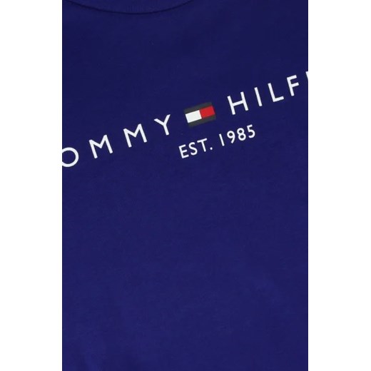 Bluzka dziewczęca Tommy Hilfiger z bawełny