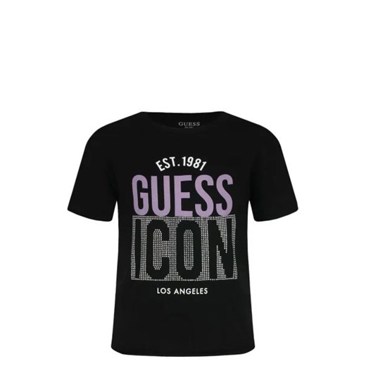 Guess T-shirt | Cropped Fit ze sklepu Gomez Fashion Store w kategorii Bluzki dziewczęce - zdjęcie 172732966