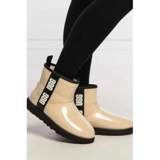 UGG Śniegowce W CLASSIC CLEAR MINI | z dodatkiem wełny 38 Gomez Fashion Store