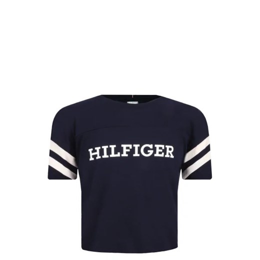 Tommy Hilfiger T-shirt | Cropped Fit ze sklepu Gomez Fashion Store w kategorii Bluzki dziewczęce - zdjęcie 172738849