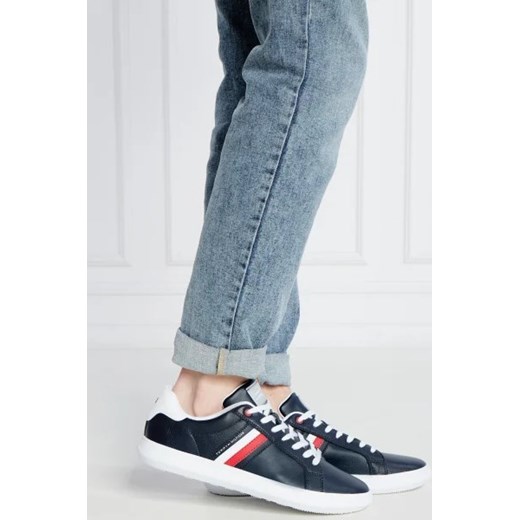 Tommy Hilfiger Skórzane sneakersy Tommy Hilfiger 41 Gomez Fashion Store okazyjna cena