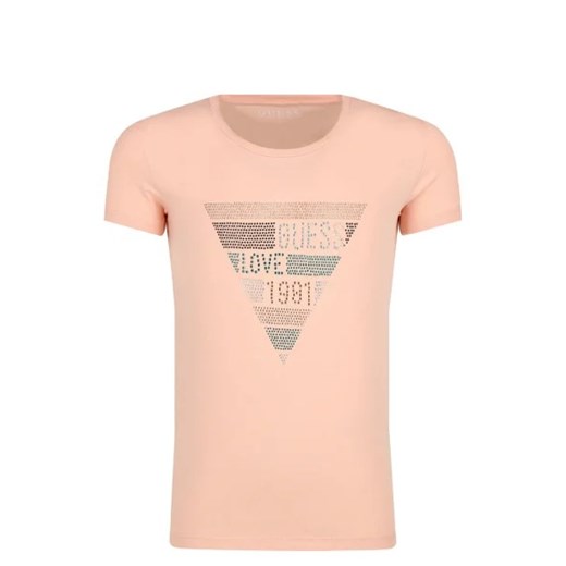 Guess T-shirt | Regular Fit ze sklepu Gomez Fashion Store w kategorii Bluzki dziewczęce - zdjęcie 172739586