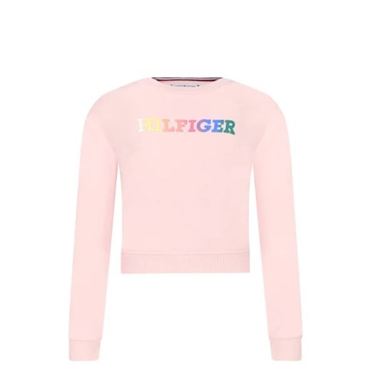 Tommy Hilfiger Bluza MONOTYPE SWEATSHIRT | Loose fit ze sklepu Gomez Fashion Store w kategorii Bluzy dziewczęce - zdjęcie 172742148