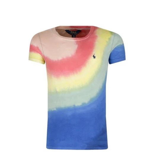 POLO RALPH LAUREN T-shirt | Regular Fit ze sklepu Gomez Fashion Store w kategorii Bluzki dziewczęce - zdjęcie 172742388