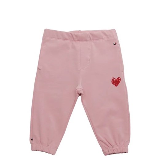 Tommy Hilfiger Spodnie dresowe VALENTINES DAY | Regular Fit ze sklepu Gomez Fashion Store w kategorii Spodnie dziewczęce - zdjęcie 172742748