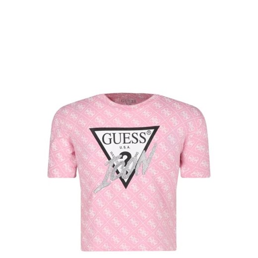Guess T-shirt | Cropped Fit ze sklepu Gomez Fashion Store w kategorii Bluzki dziewczęce - zdjęcie 172743468
