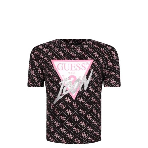 Guess T-shirt | Cropped Fit ze sklepu Gomez Fashion Store w kategorii Bluzki dziewczęce - zdjęcie 172743835