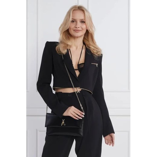 Patrizia Pepe Skórzana kopertówka Patrizia Pepe One Size Gomez Fashion Store