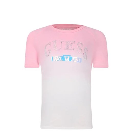 Guess T-shirt | Regular Fit ze sklepu Gomez Fashion Store w kategorii Bluzki dziewczęce - zdjęcie 172746126