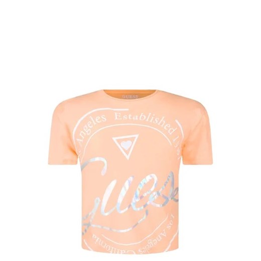 Guess T-shirt | Cropped Fit ze sklepu Gomez Fashion Store w kategorii Bluzki dziewczęce - zdjęcie 172746248