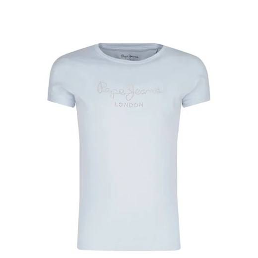 Pepe Jeans London T-shirt NURIA | Regular Fit ze sklepu Gomez Fashion Store w kategorii Bluzki dziewczęce - zdjęcie 172747779
