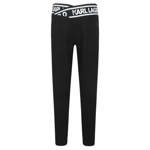 Karl Lagerfeld Kids Legginsy | Slim Fit ze sklepu Gomez Fashion Store w kategorii Spodnie dziewczęce - zdjęcie 172749635