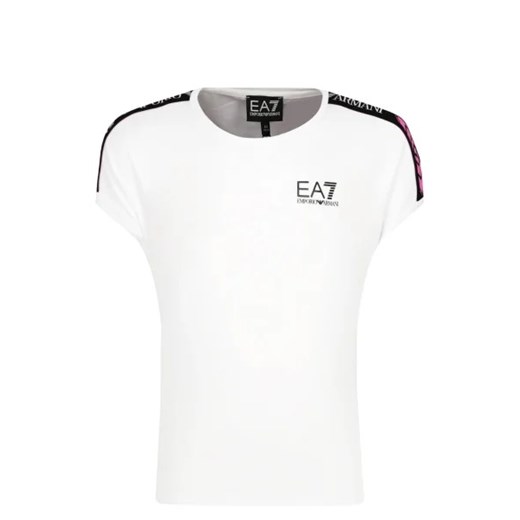 EA7 T-shirt | Regular Fit ze sklepu Gomez Fashion Store w kategorii Bluzki dziewczęce - zdjęcie 172750755