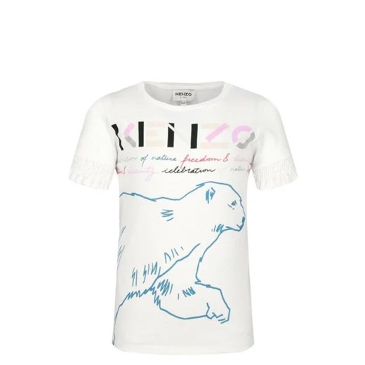 KENZO KIDS T-shirt | Regular Fit ze sklepu Gomez Fashion Store w kategorii Bluzki dziewczęce - zdjęcie 172751136