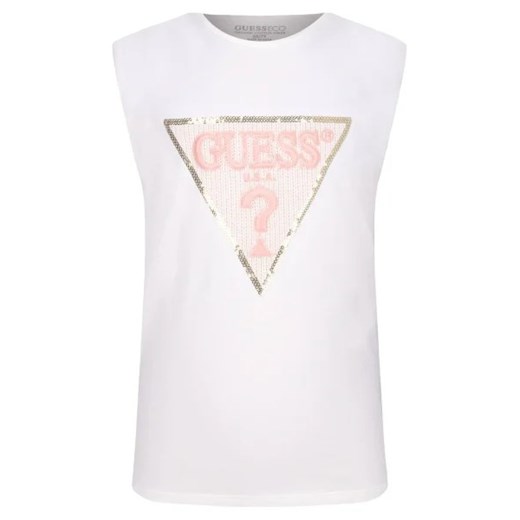 Guess T-shirt | Regular Fit ze sklepu Gomez Fashion Store w kategorii Bluzki dziewczęce - zdjęcie 172751178
