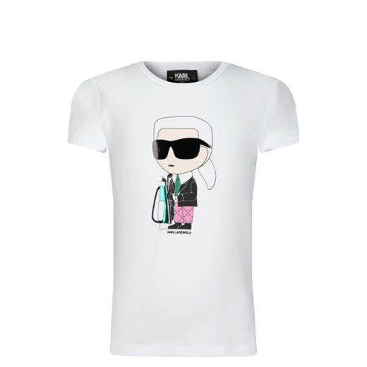 Karl Lagerfeld Kids T-shirt | Regular Fit ze sklepu Gomez Fashion Store w kategorii Bluzki dziewczęce - zdjęcie 172751188