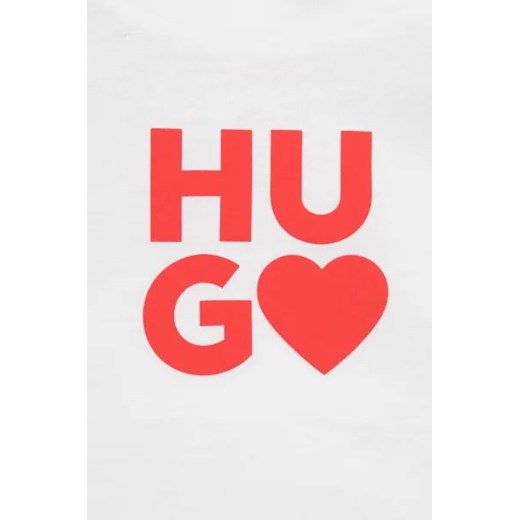 HUGO KIDS T-shirt | Regular Fit Hugo Kids 150 wyprzedaż Gomez Fashion Store
