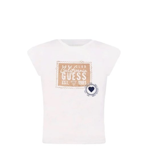 Guess T-shirt | Regular Fit ze sklepu Gomez Fashion Store w kategorii Bluzki dziewczęce - zdjęcie 172752837