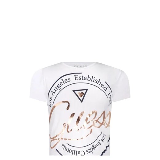 Guess T-shirt | Cropped Fit ze sklepu Gomez Fashion Store w kategorii Bluzki dziewczęce - zdjęcie 172752877