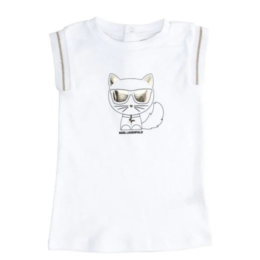 Karl Lagerfeld Kids T-shirt | Regular Fit ze sklepu Gomez Fashion Store w kategorii Bluzki dziewczęce - zdjęcie 172753179