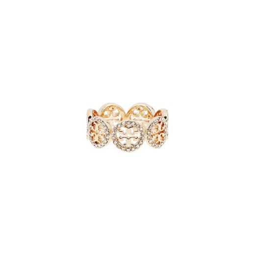 TORY BURCH Pierścionek MILLER PAVE Tory Burch 6, 6L okazyjna cena Gomez Fashion Store