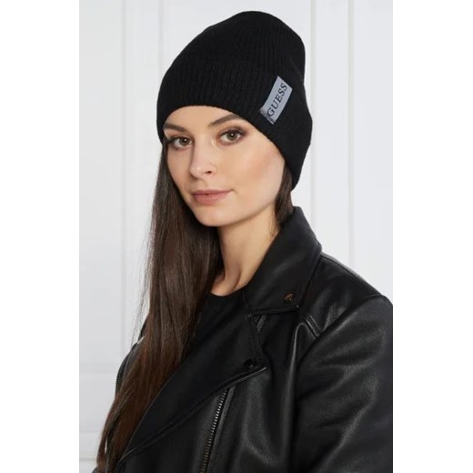 Guess Czapka | z dodatkiem wełny Guess L wyprzedaż Gomez Fashion Store