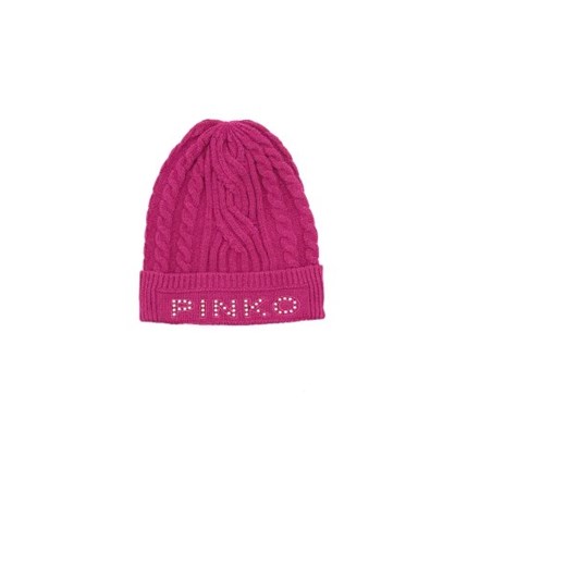 Pinko Czapka BAMBOO CAPPELLO VISCOSA CABLES ze sklepu Gomez Fashion Store w kategorii Czapki zimowe damskie - zdjęcie 172755147