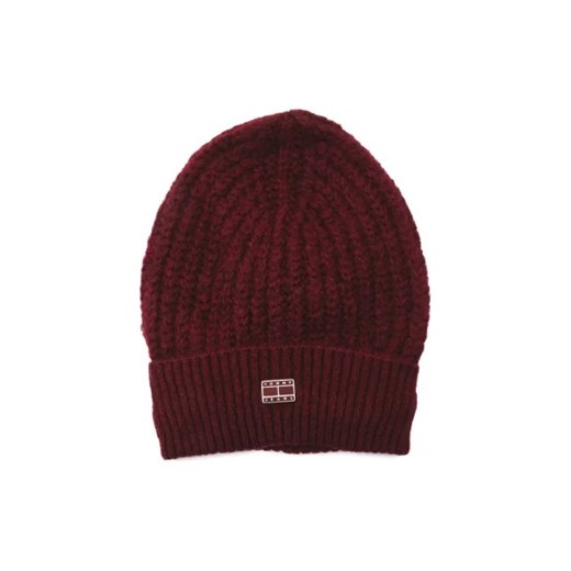 Tommy Jeans Czapka | z dodatkiem wełny Tommy Jeans One Size wyprzedaż Gomez Fashion Store