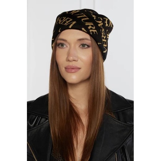 Versace Jeans Couture Czapka | z dodatkiem wełny One Size Gomez Fashion Store okazyjna cena