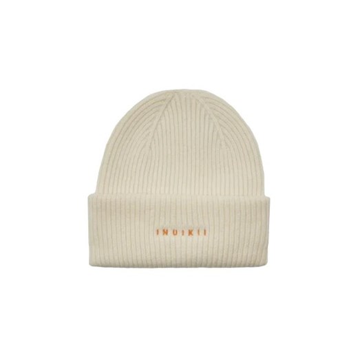 INUIKII Wełniana czapka RIBBED BEANIE | z dodatkiem kaszmiru ze sklepu Gomez Fashion Store w kategorii Czapki zimowe damskie - zdjęcie 172756235