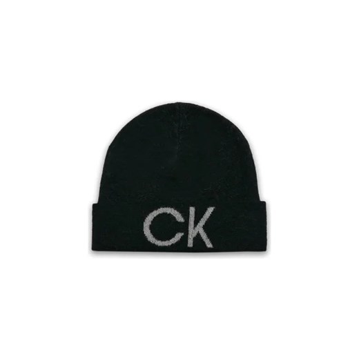 Calvin Klein Wełniana czapka ELEVATED MONOGRAM ze sklepu Gomez Fashion Store w kategorii Czapki zimowe damskie - zdjęcie 172757035