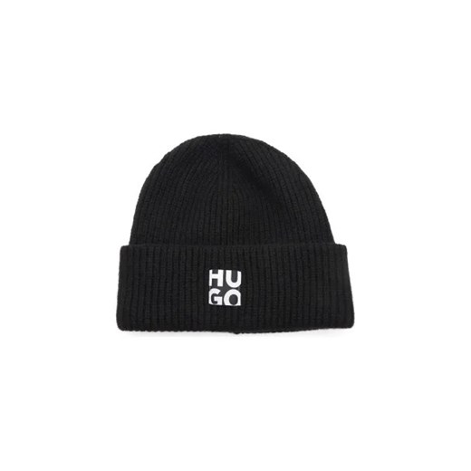 HUGO Czapka Women-X 692 | z dodatkiem wełny i kaszmiru ze sklepu Gomez Fashion Store w kategorii Czapki zimowe damskie - zdjęcie 172757307