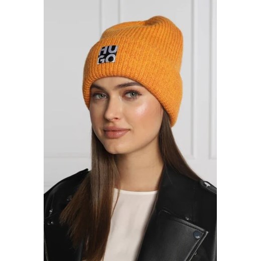 HUGO Czapka Women-X 692 | z dodatkiem wełny i kaszmiru One Size Gomez Fashion Store okazyjna cena