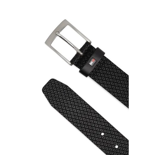 Tommy Hilfiger Skórzany pasek ADAN 3.5 EMBOSSED Tommy Hilfiger 85 wyprzedaż Gomez Fashion Store
