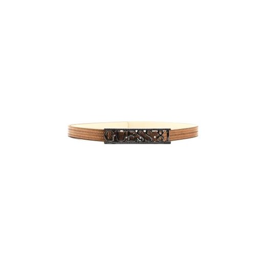 GUESS Pasek ELLY | z dodatkiem skóry ze sklepu Gomez Fashion Store w kategorii Paski damskie - zdjęcie 172763018