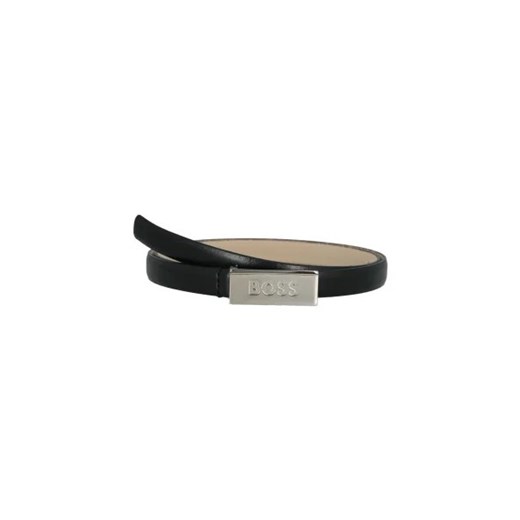 BOSS BLACK Skórzany pasek AMBER BELT 1,5CM ze sklepu Gomez Fashion Store w kategorii Paski damskie - zdjęcie 172763588