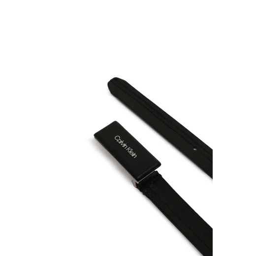 Calvin Klein Skórzany pasek DAILY DRESSED PLAQUE 2CM BELT Calvin Klein 95 okazja Gomez Fashion Store