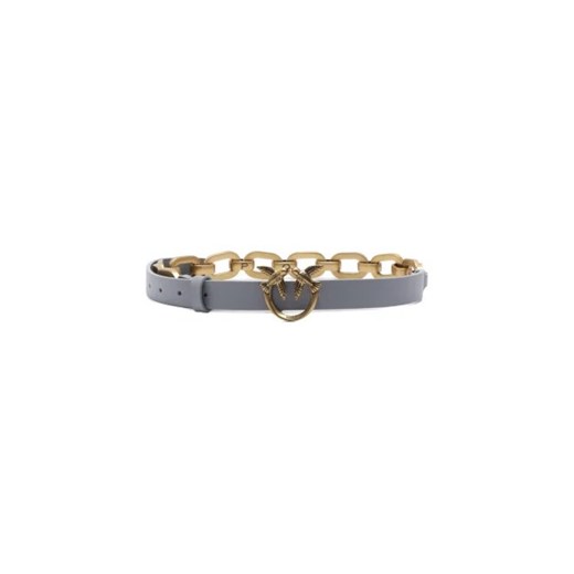 Pinko Skórzany pasek LOVE DAY MACRO CHAIN H2 BELT V Pinko M wyprzedaż Gomez Fashion Store