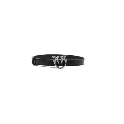 Pinko Skórzany pasek BREVIS H2 BELT PELLE ST. COCCO Pinko S Gomez Fashion Store okazyjna cena