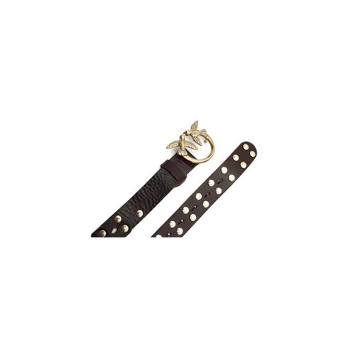 Pinko Skórzany pasek LOVE PUZZLE BELT H3 Pinko M okazyjna cena Gomez Fashion Store