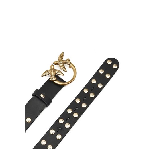 Pinko Skórzany pasek LOVE PUZZLE BELT H3 Pinko XS promocja Gomez Fashion Store