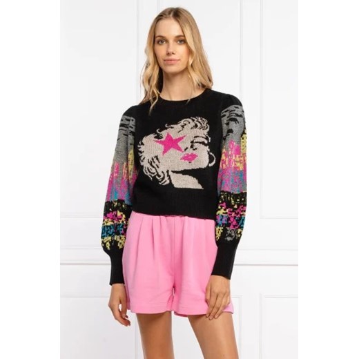 Twinset Actitude Sweter | Loose fit | z dodatkiem wełny XS promocyjna cena Gomez Fashion Store