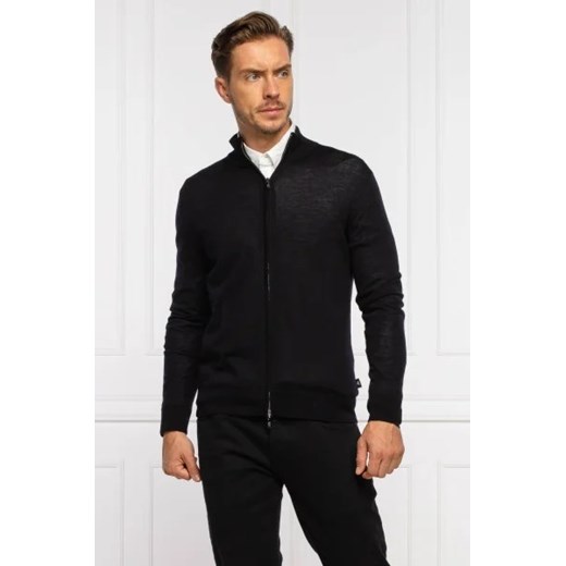 Emporio Armani Wełniany sweter | Regular Fit ze sklepu Gomez Fashion Store w kategorii Swetry męskie - zdjęcie 172773489