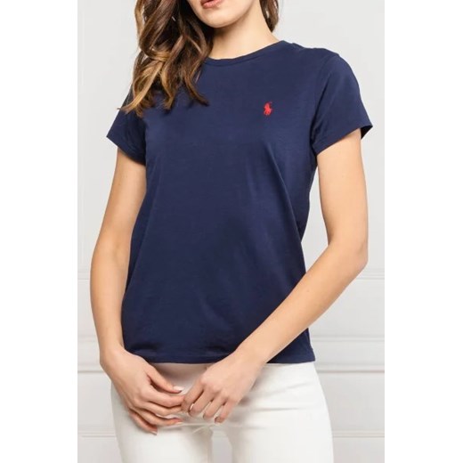 POLO RALPH LAUREN T-shirt | Regular Fit ze sklepu Gomez Fashion Store w kategorii Bluzki damskie - zdjęcie 172774447