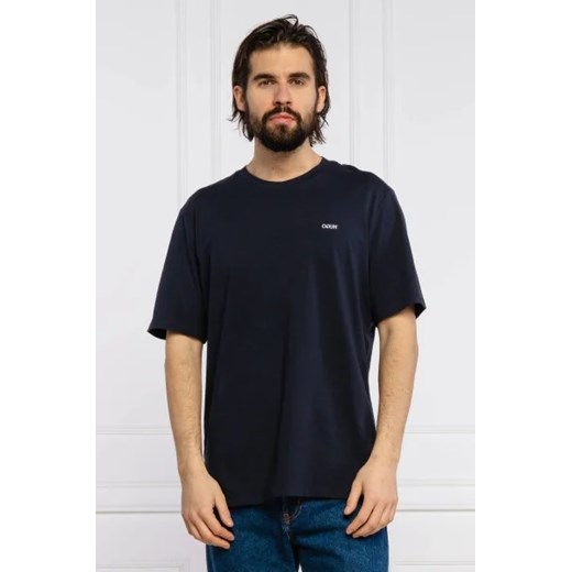 HUGO T-shirt Dero | Regular Fit ze sklepu Gomez Fashion Store w kategorii T-shirty męskie - zdjęcie 172774578
