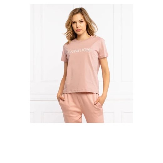 Calvin Klein T-shirt | Regular Fit ze sklepu Gomez Fashion Store w kategorii Bluzki damskie - zdjęcie 172774678