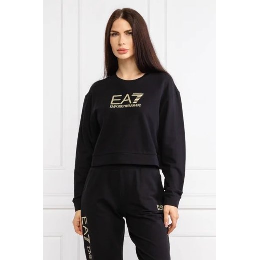 EA7 Bluzka | Regular Fit ze sklepu Gomez Fashion Store w kategorii Bluzki damskie - zdjęcie 172774777