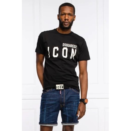Dsquared2 T-shirt | Regular Fit ze sklepu Gomez Fashion Store w kategorii T-shirty męskie - zdjęcie 172774975