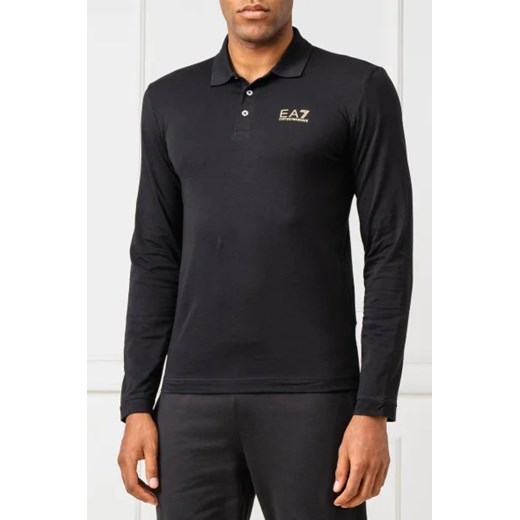 EA7 Polo | Regular Fit ze sklepu Gomez Fashion Store w kategorii T-shirty męskie - zdjęcie 172775068