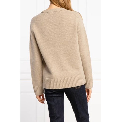 Sweter damski Tory Burch z wełny 